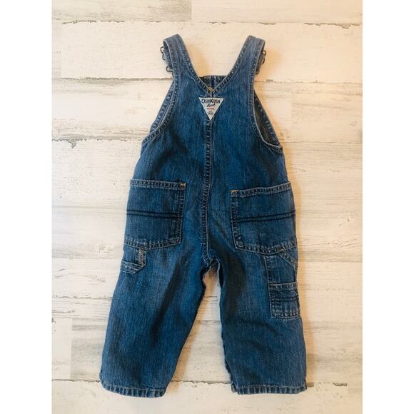 Vintage OshKosh B’Gosh Denim Overalls 12m - Picture 3 of 3